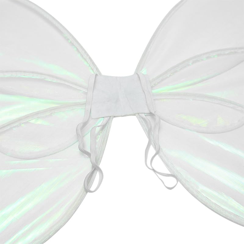 Miniatura 5 de Lizxun Alas de hadas para Halloween Cosplay mariposa transparente ala decorativa con correas de hombro para adultos y niños