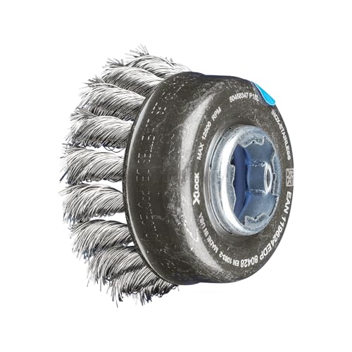 Image of Pferd 43305027 Braided with X-Lock Stainless Steel Cup Brush