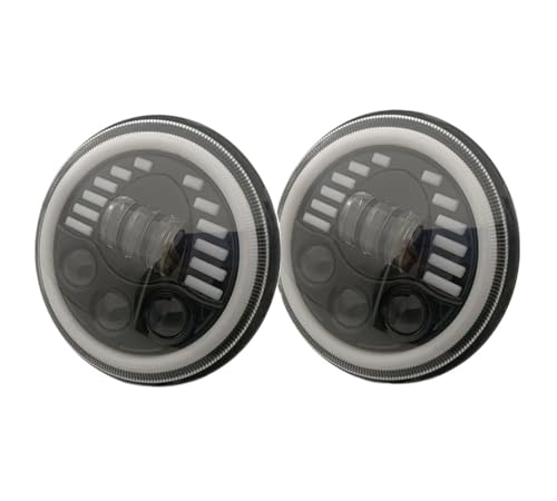 Phares ronds à LED 7 pouces avec DRL pour Jeep Wrangler JK TJ et LJ clignotants avant