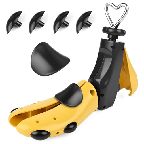 Hormas para Zapatos Hombre Mujer Hormas para Botas, Hormas de Plástico Estirador de Zapatos Ajustable Anchura y Longitud Hormas para Botas, Expansor de Zapatos de 4 vías para Pies Anchos,40-47