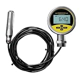 Wasserstandsanzeige 0-5 m/0-10 m/0-15 m/0-20 m Flüssiger Wasserstandsmesser Digitaler Wasserstandsmesser 304SS Tauchwasserstandsmesser