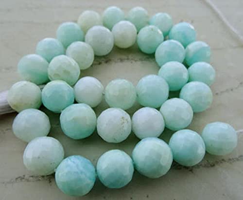 Opale bleue du Pérou en perles facettées pour assembler vos bijoux d'été et de vacances