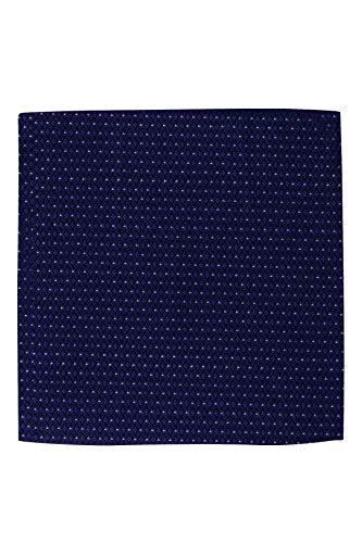 Image of BLACKSMITH Jacquard Microfiber Neckwear Ascot and Matching Pocket Square Set for Men