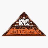 The Overlook Hotel Vinyl Waterproof Sticker Decal Car Laptop Wall Window Bumper Sticker 5'
