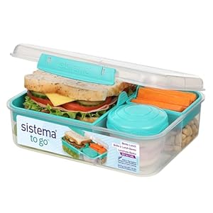 Sistema Bento Lunchbox To Go Minty Teal (4er)