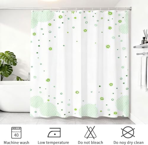 Rideau de douche imperméable 90x180 en polyester avec ourlet lesté - 8