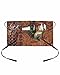 OComster Rooster Farm Animal Waist Server Aprons, Retro Brown Backdrop Waitress Apron with Pockets, Waiter Half Apron