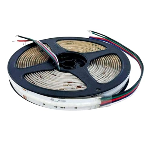 Tira de LED RGBW COB 24V 12mm Dimmable 3000K 16.5ft miniatura 5