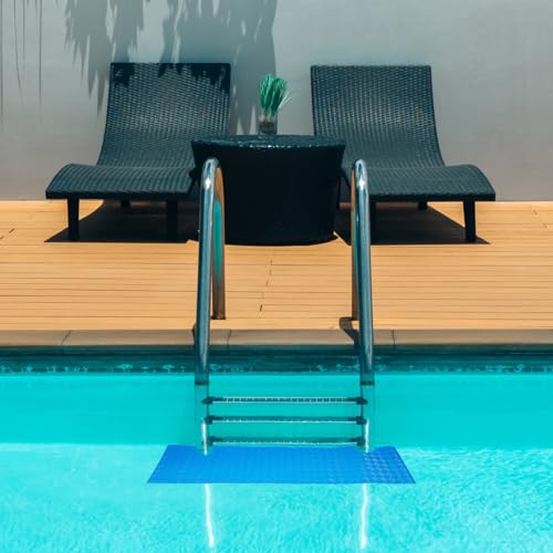 Tapis de marche antidérapant de piscine avec coussin de sécurité