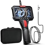 Caméra étanche IP67 avec 6 LEDs réglables – Explorez les coins sombres：La caméra endoscopique canalisation résiste à l’eau et à la poussière. Ses 6 LEDs à haute luminosité assurent une vision claire dans les canalisations, bouches d’aération, zones humides