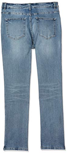 Image of Marks & Spencer Boys Light Wash High Rise Regular Fit Jeans