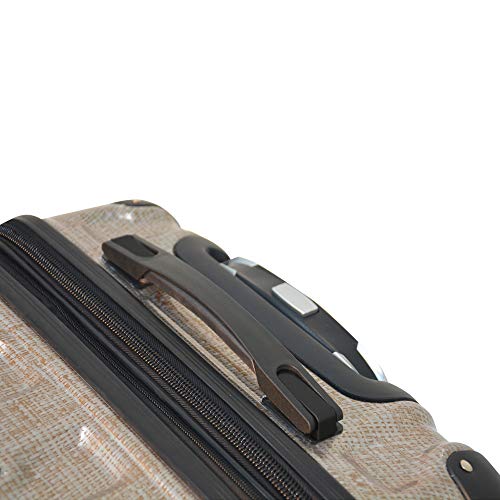 Mia Toro Italy Macchiolina Polish Hardside Spinner Luggage