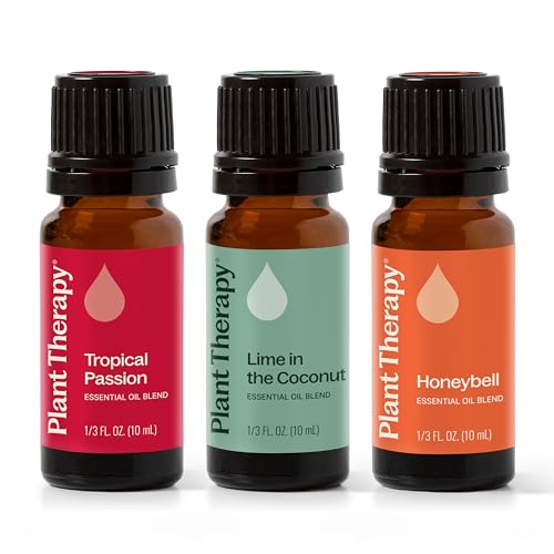 Plant Therapy Tropical Scents Set of 3 Essential Oil Blends