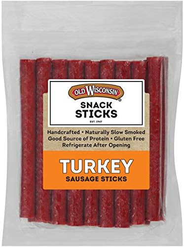 Old Wisconsin Turkey Sausage Snack Sticks, 16 OZ Resealable Pack