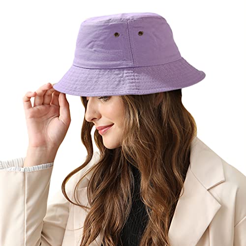 Image of Unisex Bucket Hat Summer UPF 50+ Sun Protection Outdoor Beach Fishing Travel Hiking Hat