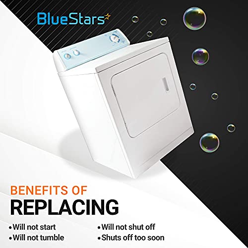 (2023 Update) 3406107 Dryer Door Switch Replacement Part By Bluestars - Easy To Install - Exact Fit For Whirlpool, Kenmore & Maytag Dryers - Replaces 3406109 3405100 3405101 3406100 3406101 #TOP4