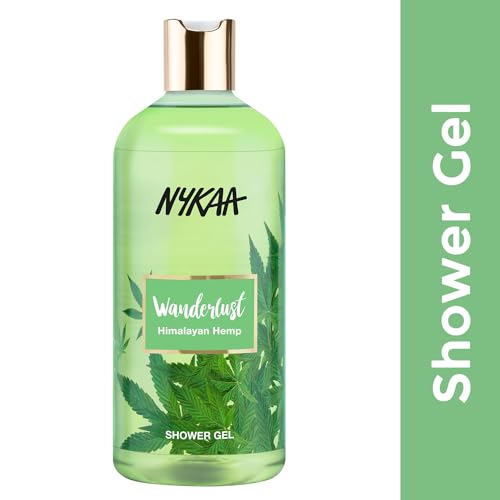 Image of WanderlustHimalayan Hemp Shower Gel, 300 ml| Nourishes & Hydrates| Gentle Cleanser| Earthy Fragrance of Hemp |Enriched With Aloe Vera| Paraben-Free, Vegan Formula| Suitable for All Skin Types