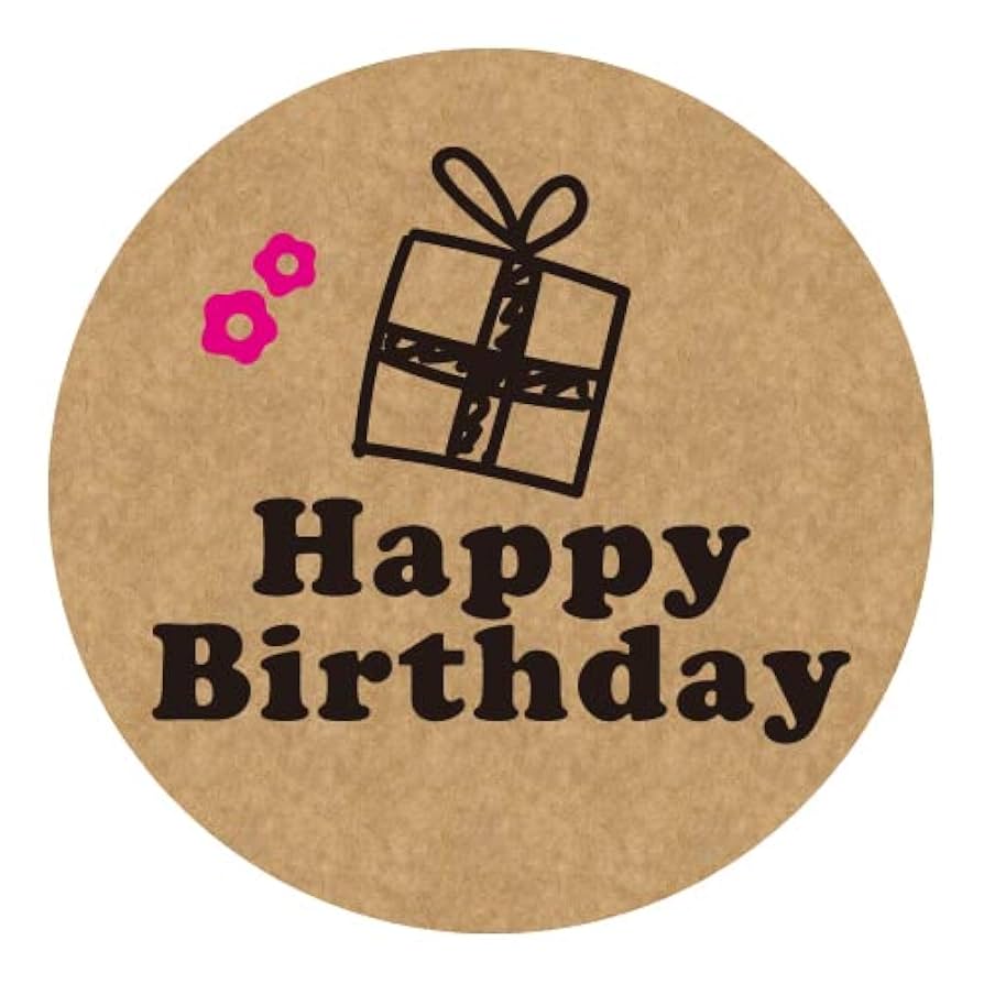 Amazon.co.jp: クラフト紙 Happy Birthday 誕生日 バースデー