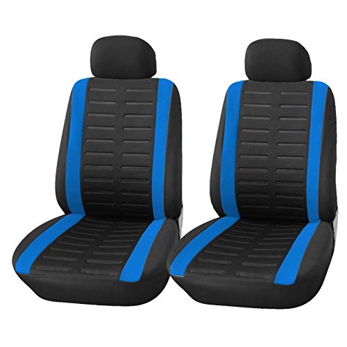 UK Custom Covers SC298B Coprisedili Auto Anteriori Impermeabili - Antiurto Per Citroen Dispatch 2007-2016, Colore Nero