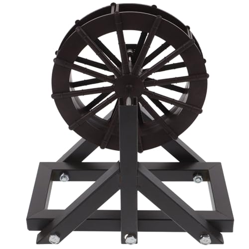 STOBAZA Decorative Water Fountains Wheel Mini Tabletop Waterfall for Home/Apartment Decor