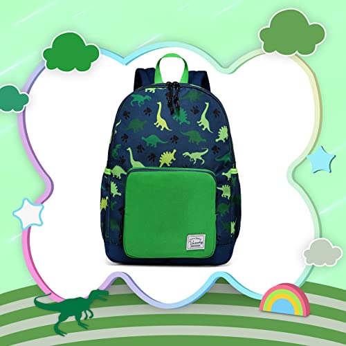 Vaschy Kids Backpack For Boys, Cute Lightweight Water Resistant Preschool Backpack For Boys And Girls Kindergarten Bookbag Dinosaur #TOP6