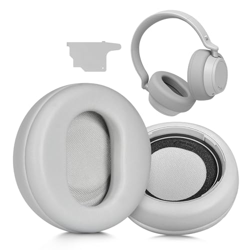 XBERSTAR Ersatz-Ohrpolster, kompatibel mit Microsoft Surface Gen I und Surface Headphones 2, Ohrpolster (grau)