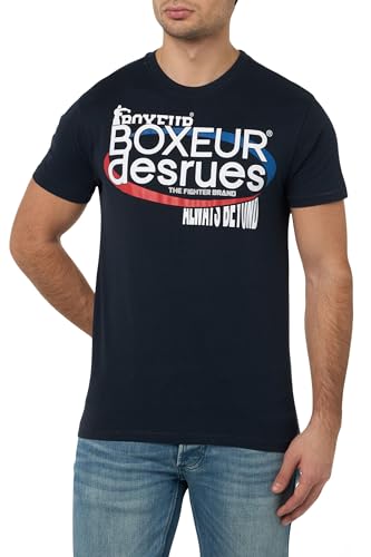 BOXEUR DES RUES T-Shirt Graficata Nera e Oro