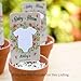 Baby In Bloom Baby Shower Favors For Guests - Handmade Wildflower Seed Paper Cards - Unique Bulk Gift for Guests - Gender Neutral - Plantable