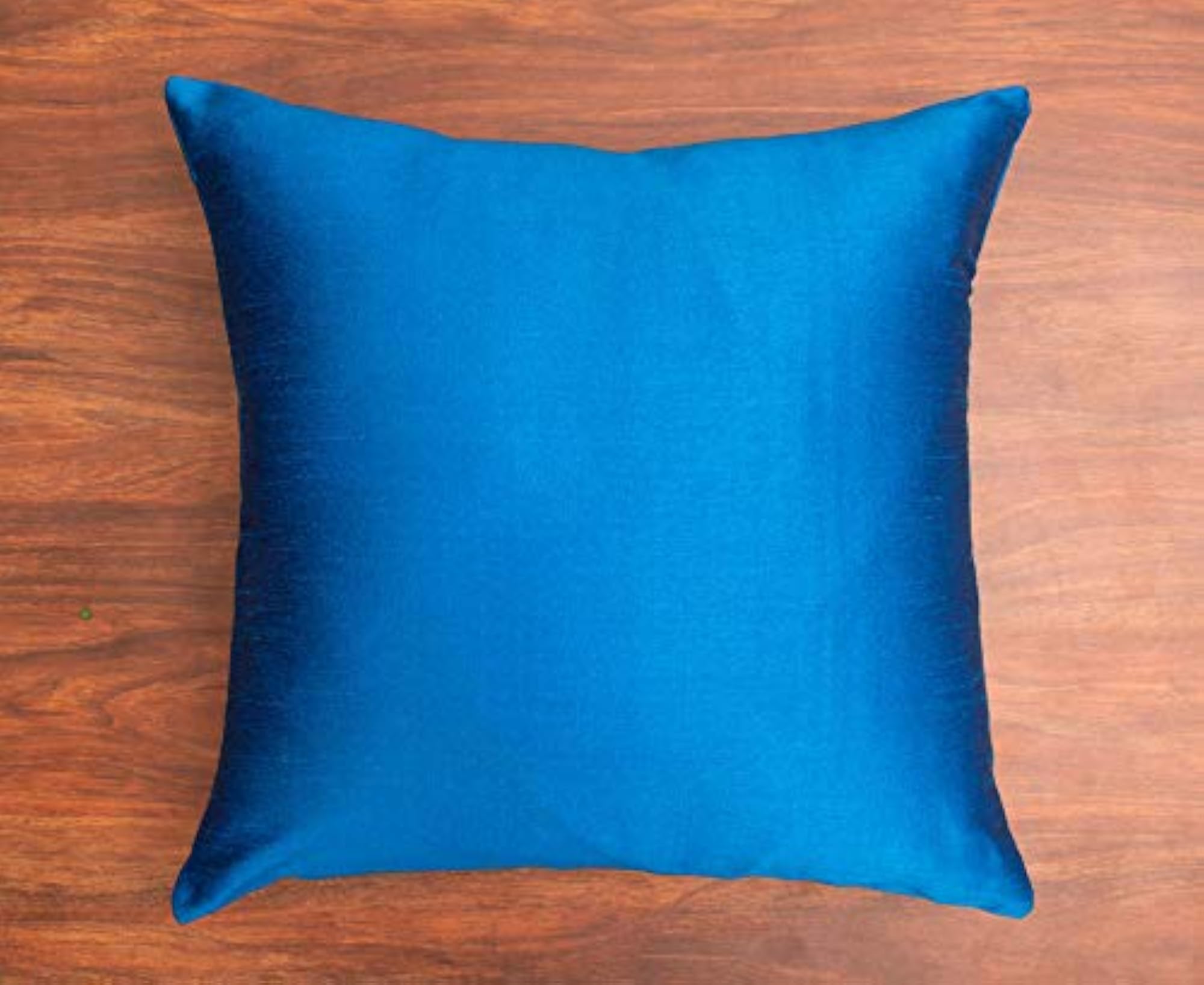 Plain Solid Long Rectangular Teal Blue Cushion Covers Pack of 5