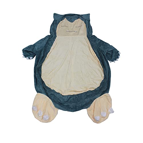 Imakoyou Giant Snorlax Bean Bag Chair Cover Soft Unstuffed Large Animal Plush Toy Cover With Zipper For Kids Gift (200Cm/78.8Inch, Sleep Face) (S12D) #TOP4