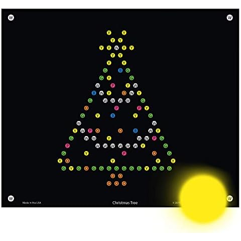 IllumiPeg Holiday Refill templates for Basic Fun Lite Brite Ultimate Classic (10 Sheets, 7x8) Cover
