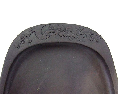 Amazon | 端渓 坑仔岩 梅花硯 5.5吋 | 硯 | 文房具・オフィス用品