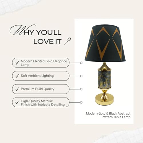 Image of ELARE Floral Fabric Shade Table Lamp | Romantic Room Valentine Day Love Gift Set for Couple, Boyfriend, Girlfriend, Wife, Husband, Men Anniversary Surprise Unique for Decoration & Home Decor LA1115