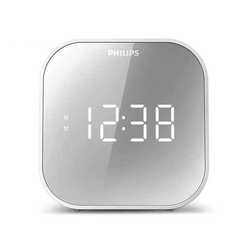 Radio-Réveil Philips TAR4406 Finition Miroir