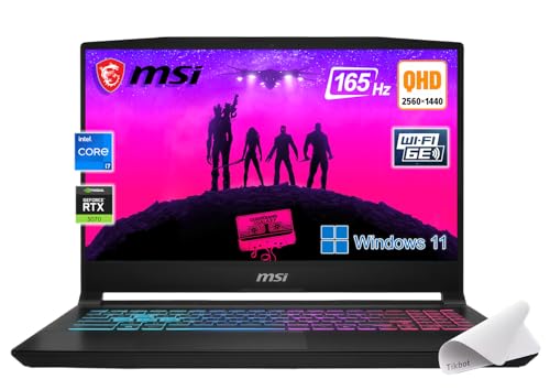 Image of msi Katana 15 15.6 inch 165Hz QHD Gaming Laptop: Intel Core i7-14650HX, NVIDIA Geforce RTX 5070-Window 11-W /Mouse Pad (16GB RAM | 1TB PCIE SSD)