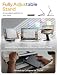 Imagen de LISEN Soporte Tablet para iPad Stand Mesa [Más Estable] Atril Tablet Soporte Kindle Monitor Portatil Escritorio Accesorios para iPad A16 Air 13 Pro 2025 Mini Samsung Tab Xiaomi Lenovo Pad 4