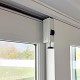 Gliding Patio Door Auxiliary Foot Lock Compatible with Andersen OEM Part #1997301 (1978 to Present), 2-13/16' Mounting Hole Centers, White Diecast