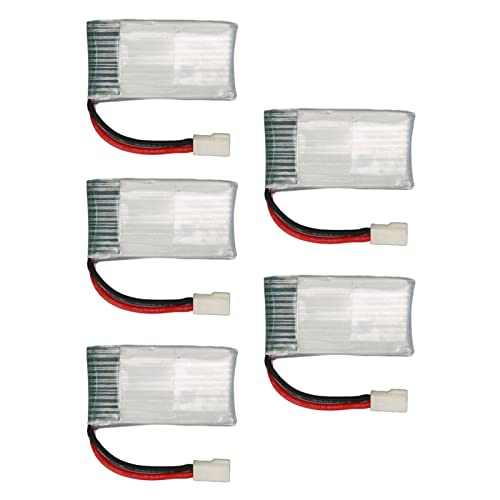 5 Uds Batería de Iones de Litio de 3,7 V 550 MAh, para Hubsan X4 H107 H107L H107D MJXRC F47 DFD F180 RC Drone, RC Drone Batería UAV Reemplazo