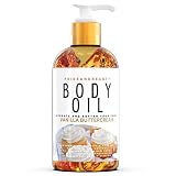 Vanilla Body Oil. After Shower Oil. Skin Hydrating Oil. (Vanilla Buttercream) Body Oils For Women Dr
