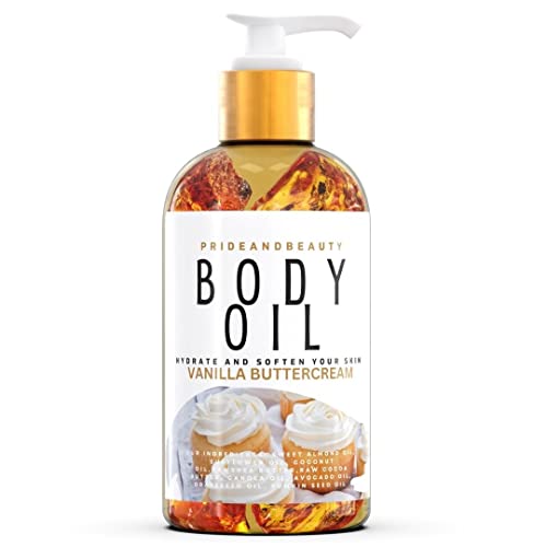 Vanilla Body Oil. After Shower Oil. Skin Hydrating Oil. (Vanilla
