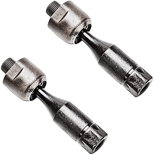 Image of Detroit Axle - Front Suspension Kit for 2002 2003 Trailblazer EXT Envoy XL Bravada 16mm Tie Rods Lower Control Arm Brackets Lower Ball Joints Boots Front & Rear Sway Bars Replacement