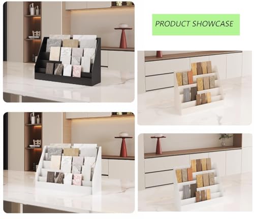 Solution de rangement compacte pour carreaux présentoir de sol beige - 6