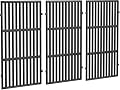QuliMetal 66089 66097 Grill Grates for Weber Genesis 2 E-410/E-415/E-435, Grill Parts for Weber GS4 Genesis II/LX E-440 Series Gas Grills, 18.7" Cast Iron Replacements for Weber 66089 66097