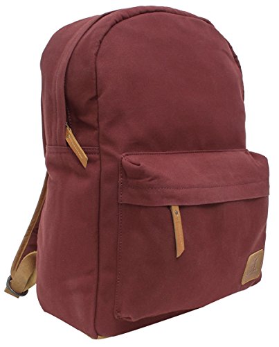 Gusti Cuero Studio Dale Mochila de Tela y Rojo Oscuro 2M77 26 60