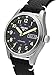 Seiko SRPG39K1 Men's Analogue Automatic Watch with Leather Strap, Black, Fashionable