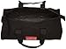 Manhattan Portage Chelsea Drum Bag Hold-All Duffle Bag with Detachable Shoulder Strap External Pockets and Keychain Hook Perfect for Travel, Work and Daily Use (Black, Small)