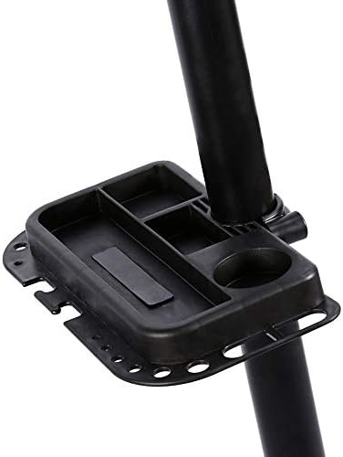 Bike Maintenance Stand, Foldable Bicycle Repair Stand, Height Adjustable Bicycle Bike Maintenance Repair Stand with Tool Storage, 360 Degrees Rotating Clamp Mountain Bike Work Stands for Maintenance