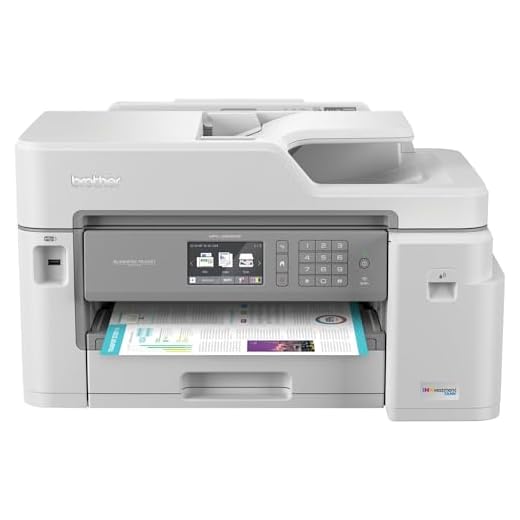 Brother MFC-J5845DW, INKvestment Color Inkjet All-in-One Printer with Wireless, Duplex Printing and Up to 1-Year of Ink In-box, Amazon Dash Replenishment Ready