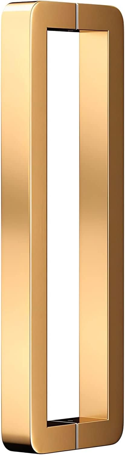 CWCQGH Sliding Door Handle Stainless Steel Tube Door Handle, Sliding Push-Pull Rod Handle, Suitable for Office,Gold-92.5cm/36.4in
