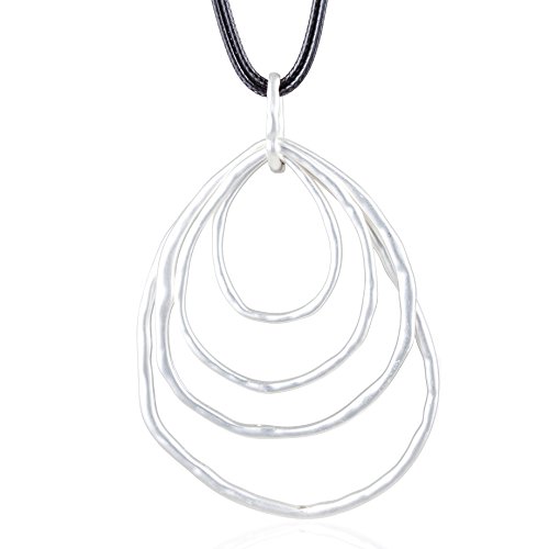 Coostuff Statement Necklace Women Choker Silver Pendant Long Necklaces For Women Jewelry #TOP2